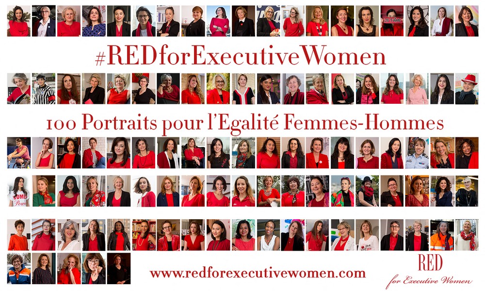 Gaël Dupret - RED for Executive Women - ©Gaël Dupret, France, Suresnes le
05-03-2018 : RED for Executive Women
Photo : Portrait des 100 Executive Women qui ont participé au projet R... - protected by IMATAG